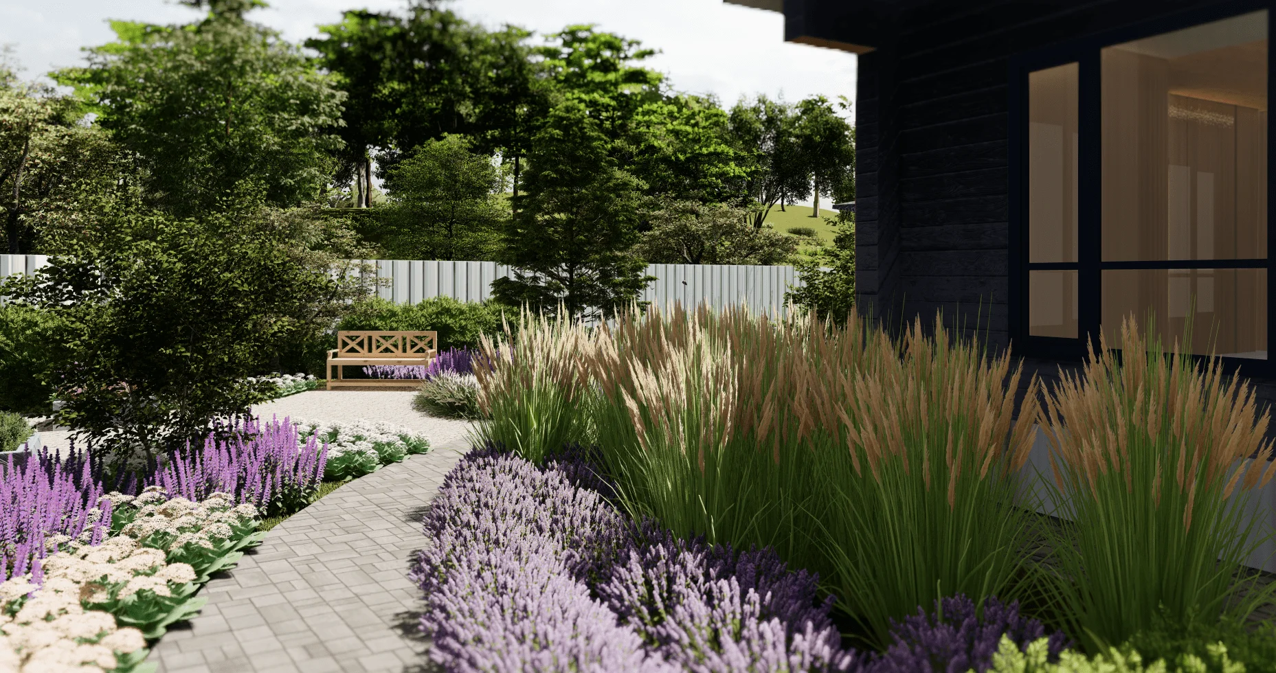 Процесс реализации ландшафтного дизайна под ключ